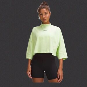 Lululemon- Lime Green Crop Top